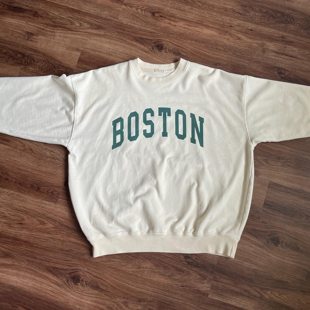 john galt / brandy melville boston crewneck sweatshirt